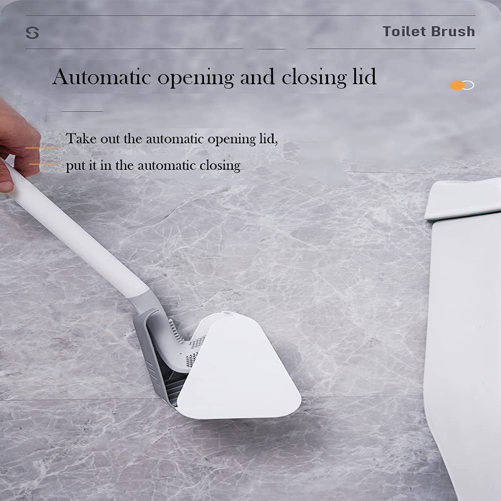 Golf Toilet Brush Silicone Wall-Mounted