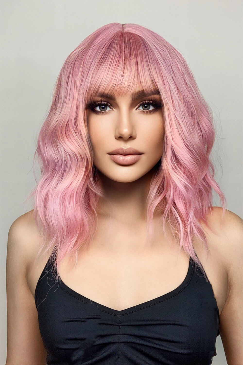 12" Wavy Bob Wig