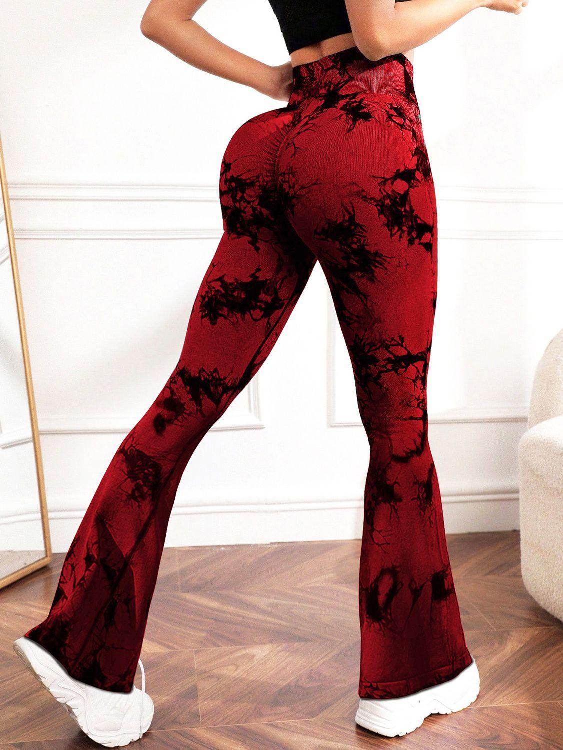 Tie-Dye High Waist Active Leggings for Women Comfortable Fit