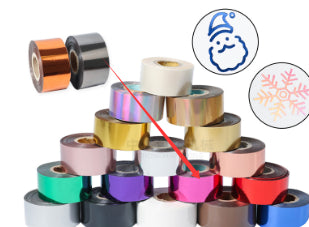 Electrochemical Aluminum Leather Plastic Hot Gold Foil Branding Multi-color Optional Cutting On Demand