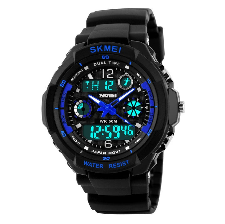 Waterproof Sports Electronic Student Watch