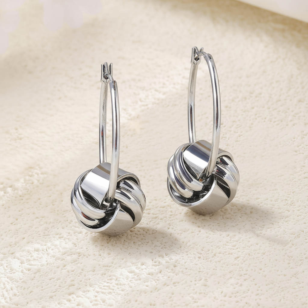 Twist Necklace, Earrings &amp; Ring Set