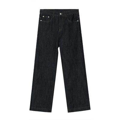 Mid Rise Jeans with Pockets for Comfort and Style