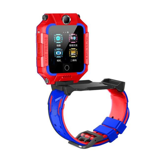 2G/4G Kids Smart Watch Phone Call Digital Screen Waterproof Wristwatch GPS Locator Smart Watch With Dual Camera Pedometer Touchscreen Kids Watch With MP3 Music Player Video Recorder Toddlers Toys Birthday Gift For Children