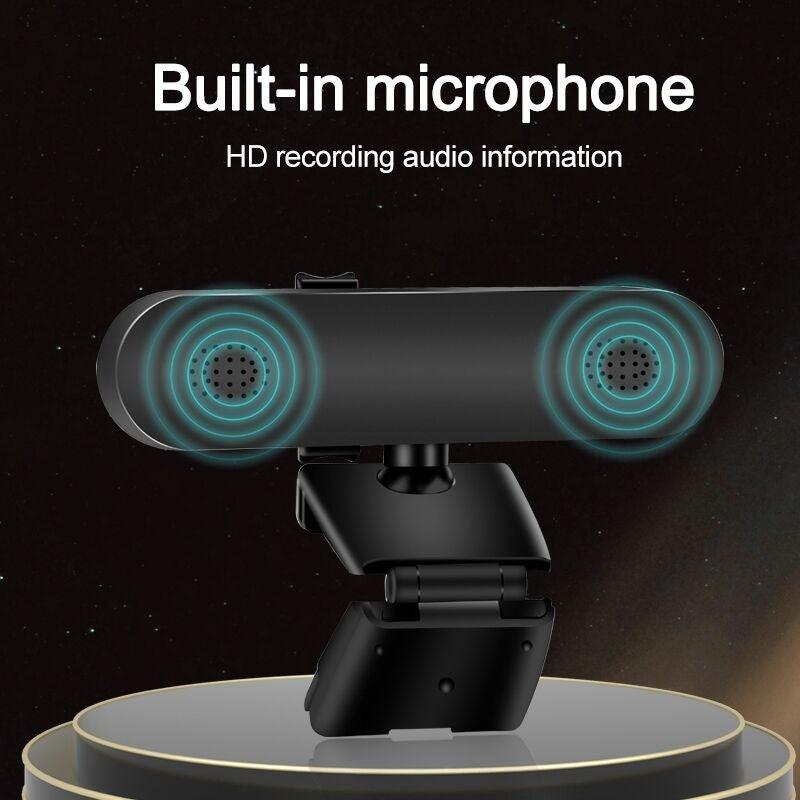 2K 4K Conference Webcam Autofocus USB Web Camera Laptop Desktop For Office Meeting Home With Mic 1080P HD Webcam For Video Conferencing Recording and Streaming