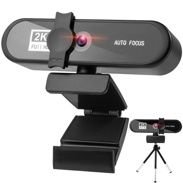2K 4K Conference Webcam Autofocus USB Web Camera Laptop Desktop For Office Meeting Home With Mic 1080P HD Webcam For Video Conferencing Recording and Streaming
