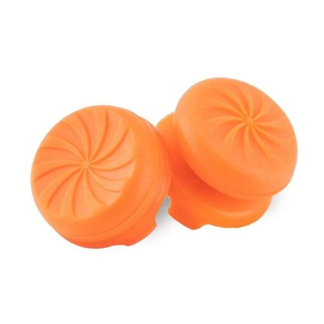 2PCS Non-slip Soft Silicone Thumbstick Joystick Grip High-Rise Caps Covers Game Controller  Button Stick Cover Switch Joystick Grip Cap Part Analog Cap Controller