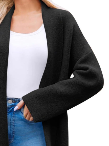 Open Front Longline Coat
