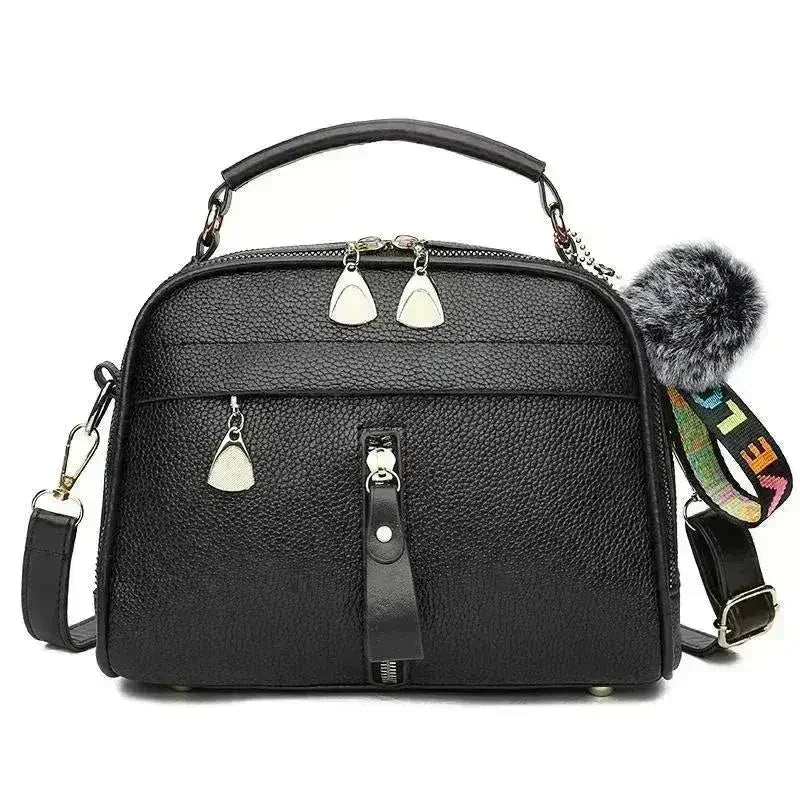 PU Leather Fashion Sweet Ladies&