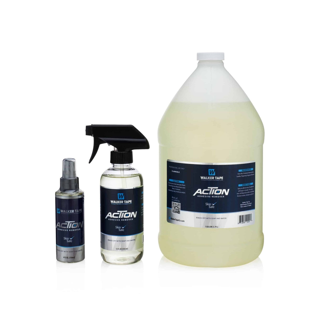 Walker Tape Action Adhesive Remover for Wigs &amp; Extensions - Choose Size