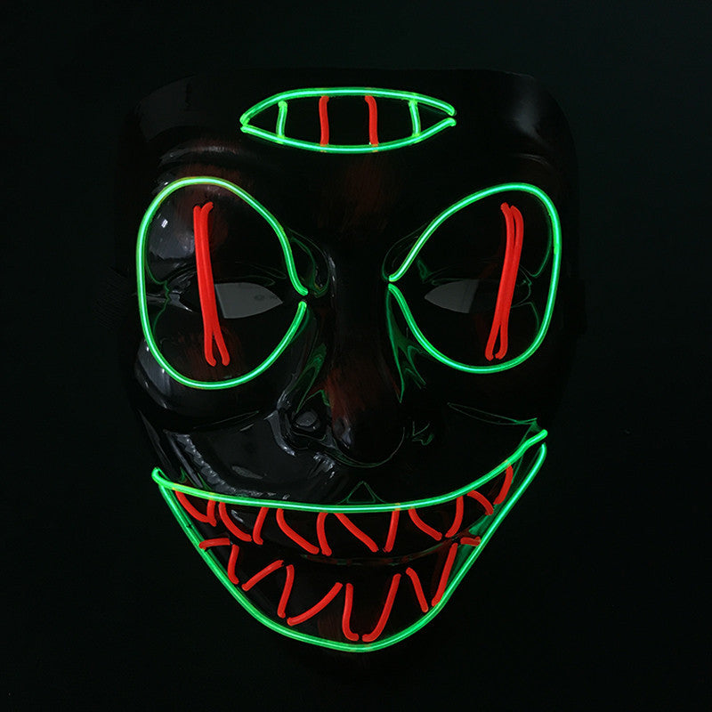 Halloween Led Mask Atmosphere Cheering Props