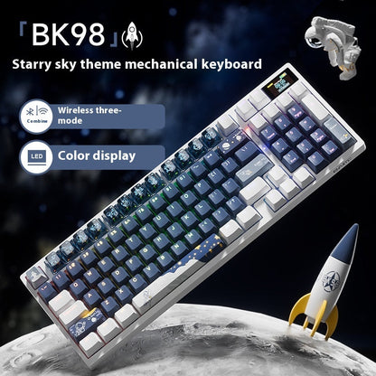 Wireless Mechanical Keyboard Three-mode Bluetooth
