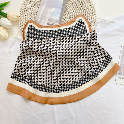 Female Printed Breathable Eye Corner Protection Summer Sunscreen Mask
