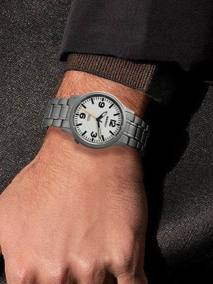 Bernie Mens Waterproof Highly Luminous Titanium Alloy Quartz Watch