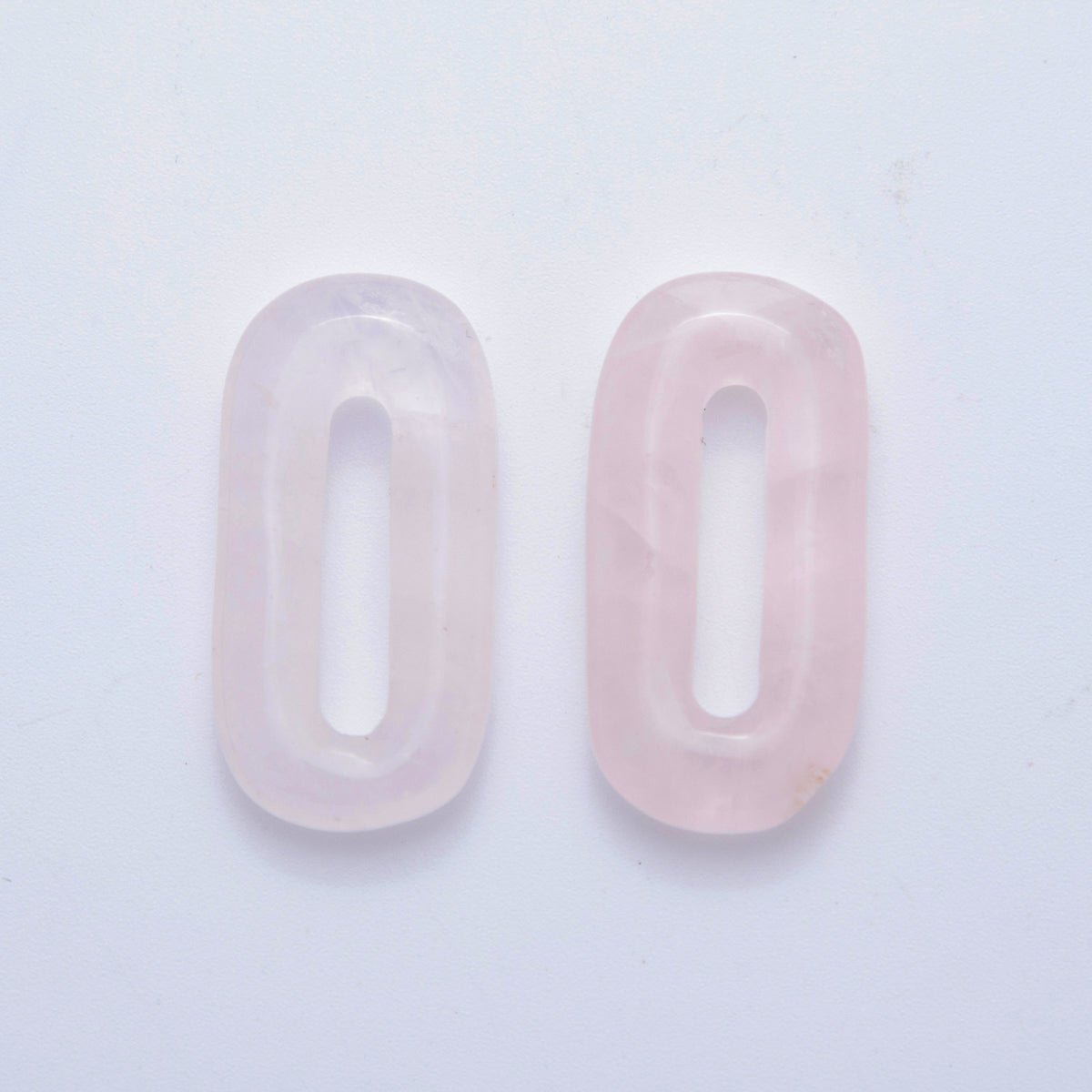 30mm Natural Gemstone Oval Oblong Link Finding | Z1204 - Z1210