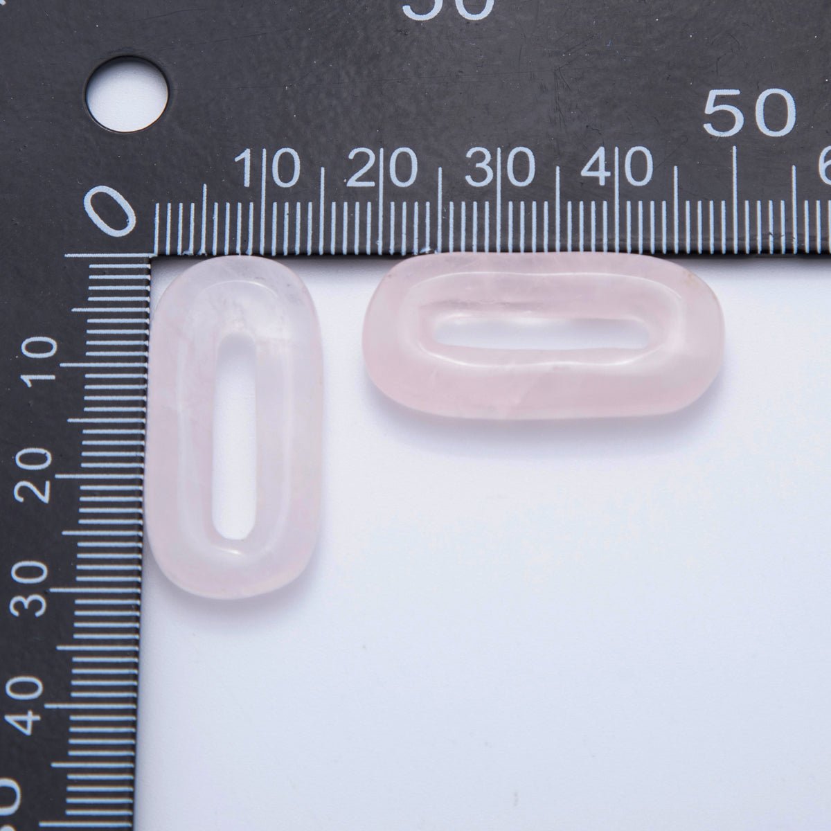 30mm Natural Gemstone Oval Oblong Link Finding | Z1204 - Z1210