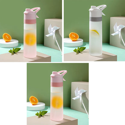 Spray Water Bottle for Fitness and Travel