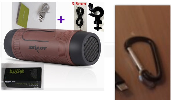 LED Flashlight &amp; Speaker Bike Mount