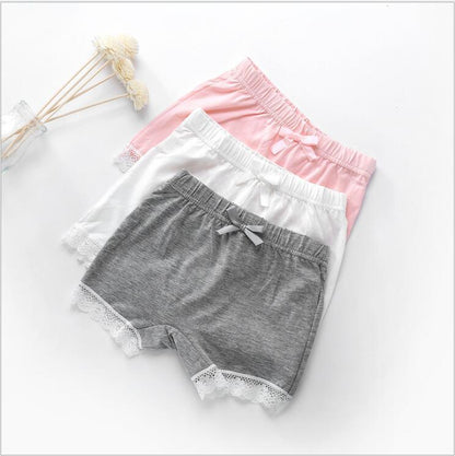 NUMO summer thin section girls safety pants modal girl three pants plus file anti-lighting children&