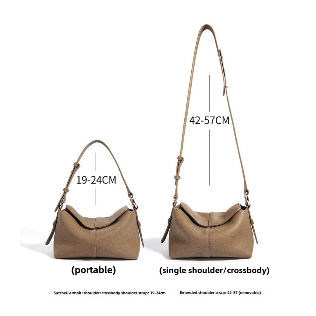 Elegant Underarm Bag – Genuine Leather Crossbody Bag &amp; Small Shoulder Bags for Women | Commuter Shoulder Bag with Style and Functionality