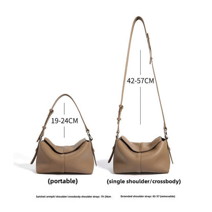 Elegant Underarm Bag – Genuine Leather Crossbody Bag &amp; Small Shoulder Bags for Women | Commuter Shoulder Bag with Style and Functionality