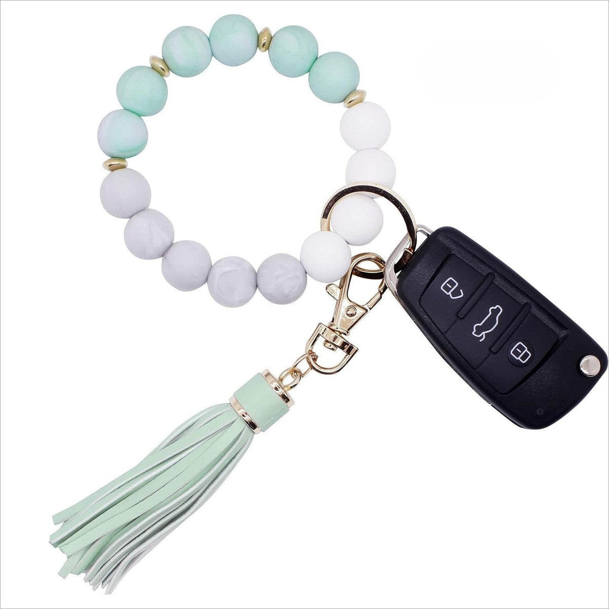 PU Tassel Keychain Women&