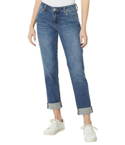 Celine Jeans - ™ Catherine Boyfriend Women’s Jeans – Blended Fabric – Mid Rise – Five Pocket Design
