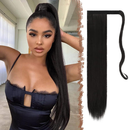 VIP Ponytail Silky 24" (100 Grams) 100% Human Hair Extension