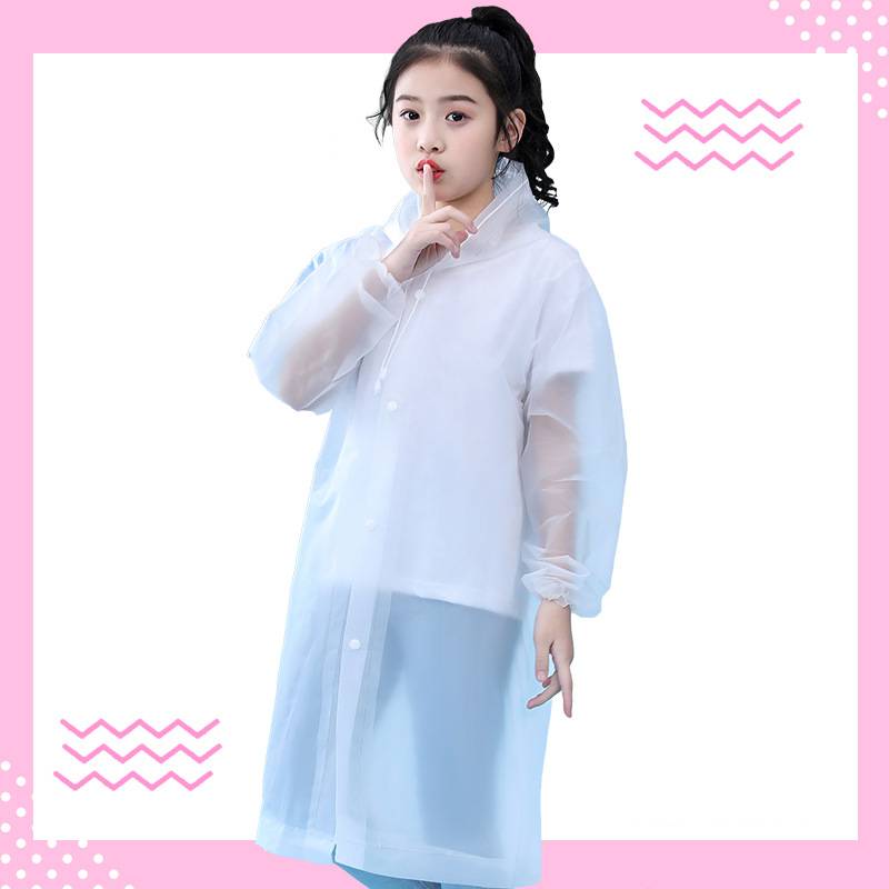 Transparent, portable and backpackable girl&