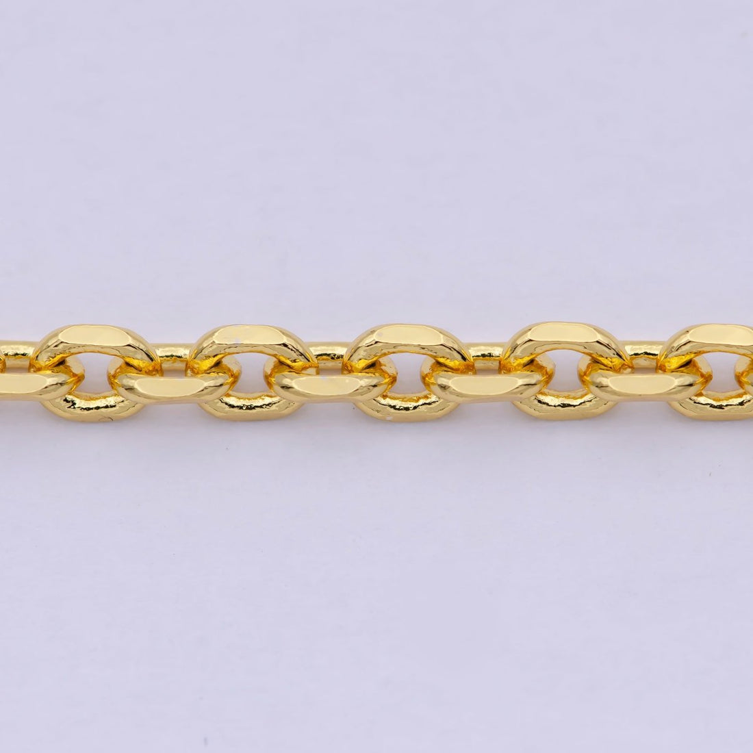 3.26 mm Cable Chain | Gold Filled Cable Necklace | Unisex Men Woman Necklace 17.7 inch | WA-796 Clearance Pricing