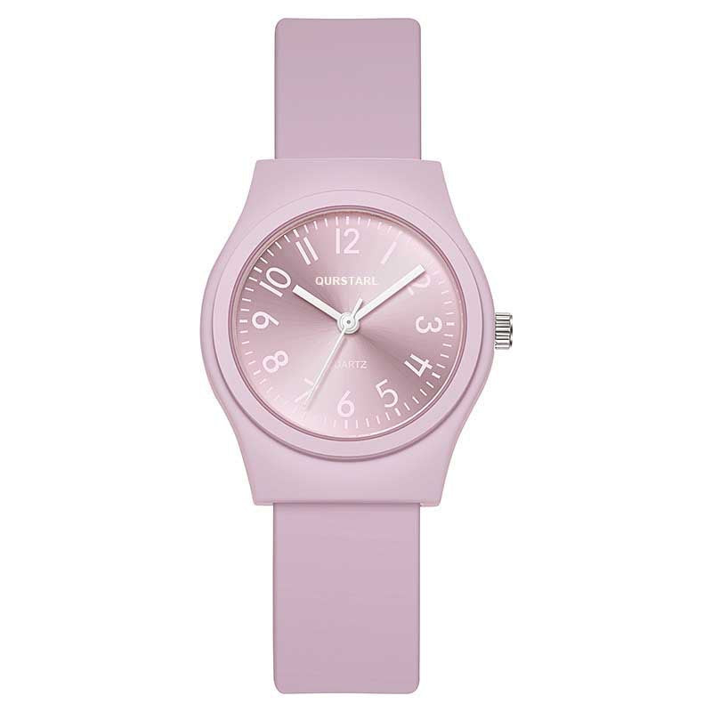 Casual Digital Scale Quartz Silicone Children&