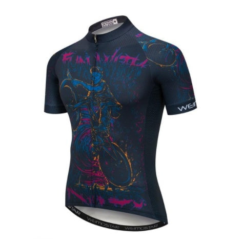 Weimostar skull jersey men&