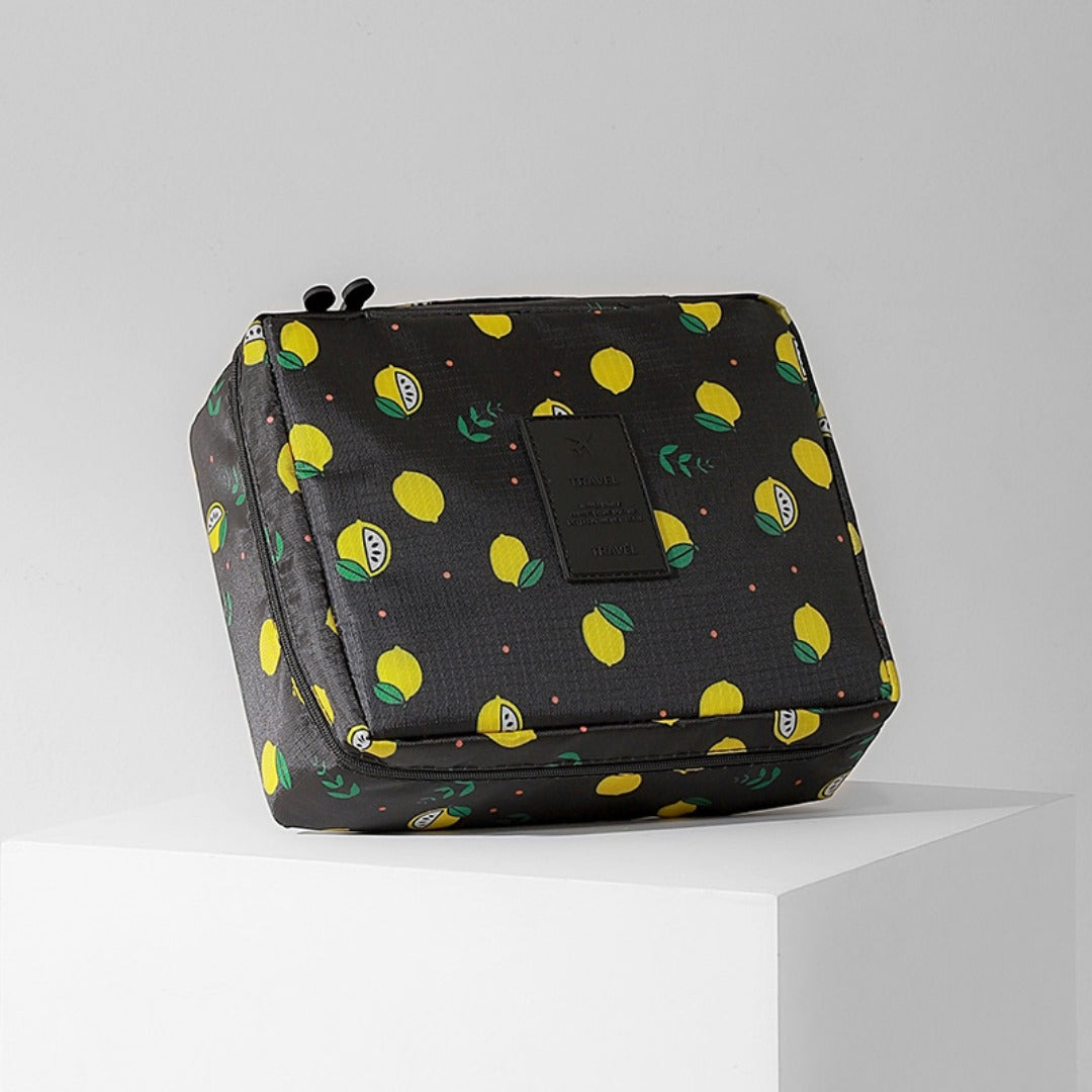Cosmetic Bags,Cosmetic bag portable, travel storage bag, portable double-layer women&