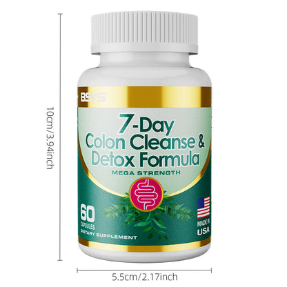 7-Day Colon Cleanse &amp; Detox Formula Capsulese