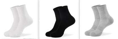 Pure Cotton Sports Socks With A Thickened Towelbacked SoleMens Basketball Style
