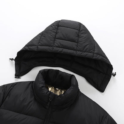 Smart Heating DC Warm Two-color Heating Constant Temperature Cotton-padded Coat