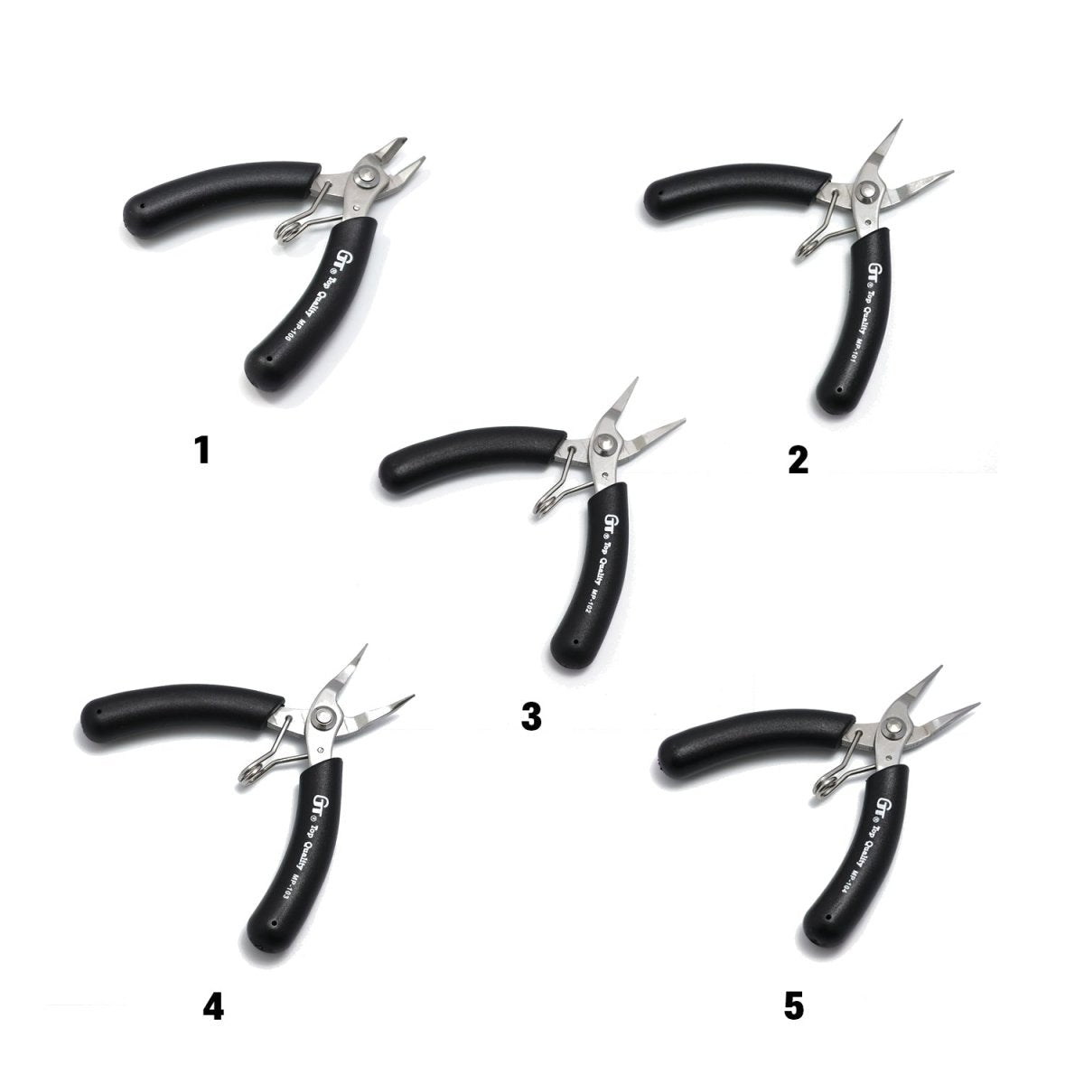 3.5-Inch Compact Plier Tool with Ergonomic Foam Grip Handle for Jewelry Making | SP-028 - SP-032