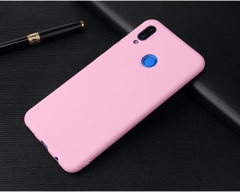 Frosted candy color mobile phone case