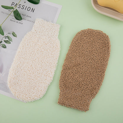 Bamboo Fiber Wash Mitt Soap Pouch Lathering Netsoft Skin-friendly Exfoliating And Effective At Removing Dirt