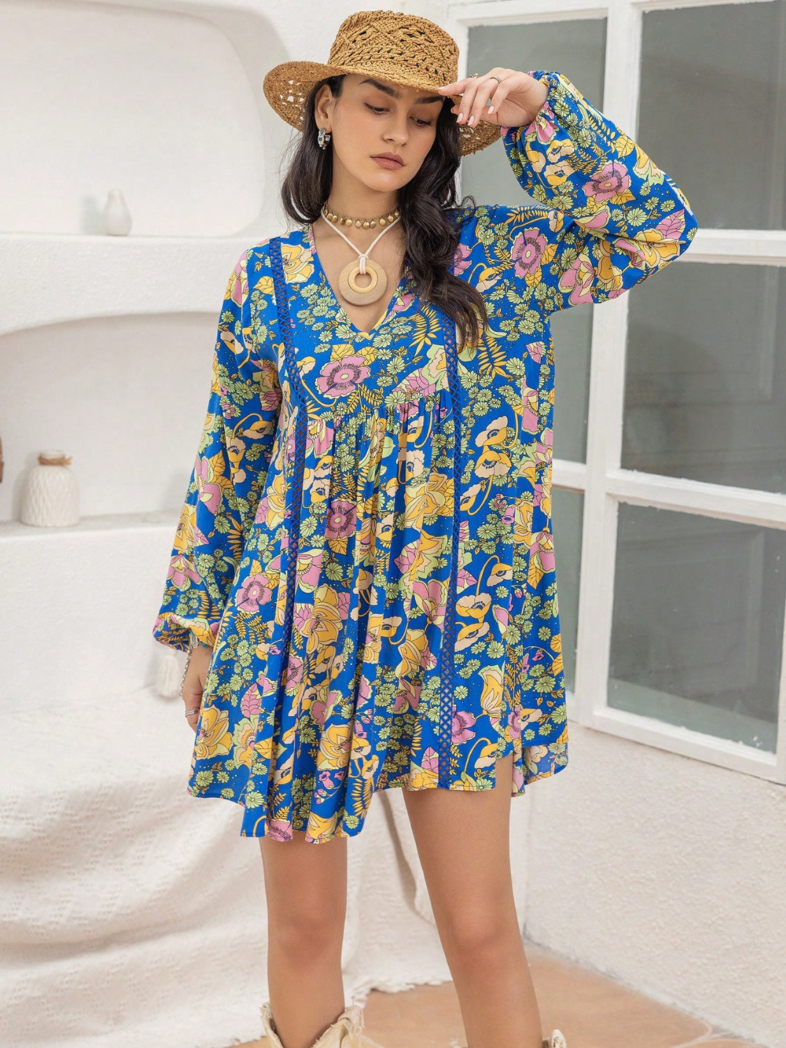 Trendy Cutout Mini Dress