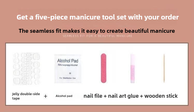 0937- Handmade press on nails fake nails removable