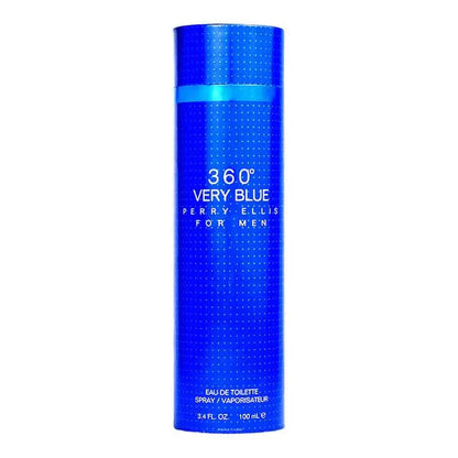 360 Very Blue By Perry Ellis For Men 3.3oz EDT Spray