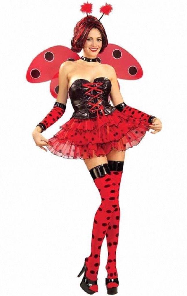 Luscious Ladybug Adult Costume Size Medium/Large