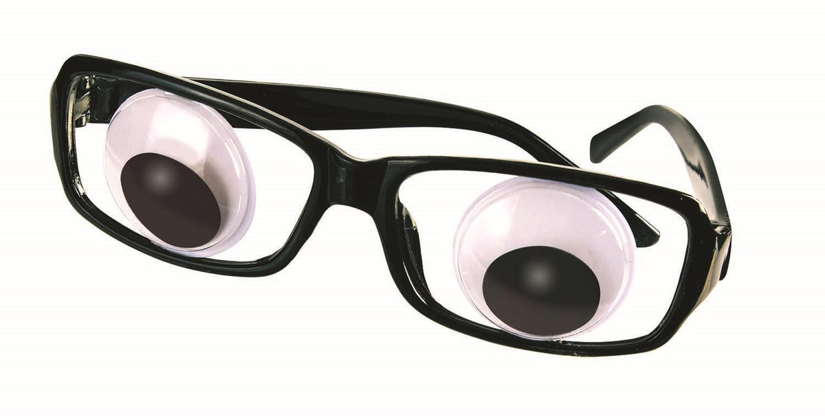 Wiggle Eye Glasses With Boggle Eyes Costume Glasses