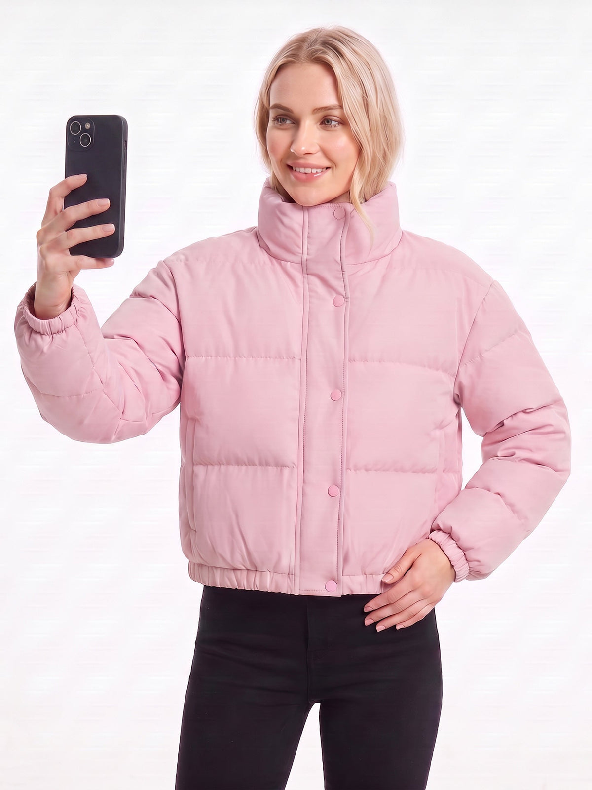 New Coat Small Bread Suit Short Vertical Collar European And American Women&