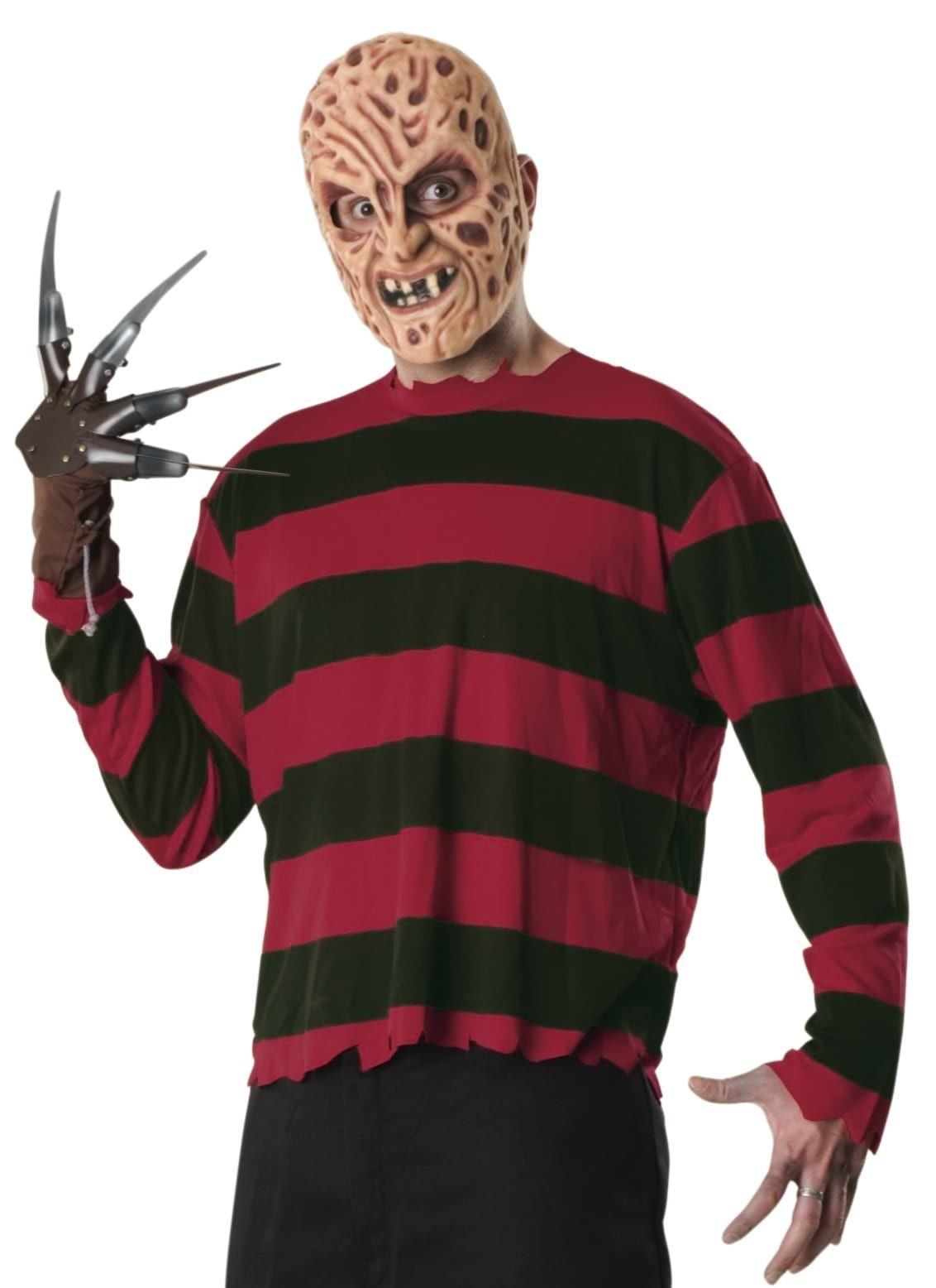 Freddy Krueger Economy Costume Sweater and Mask Size Standard