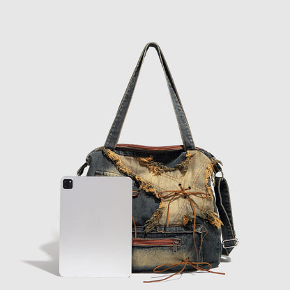 Large capacity hobo shoulder tote bag, Spice Girl bag women&