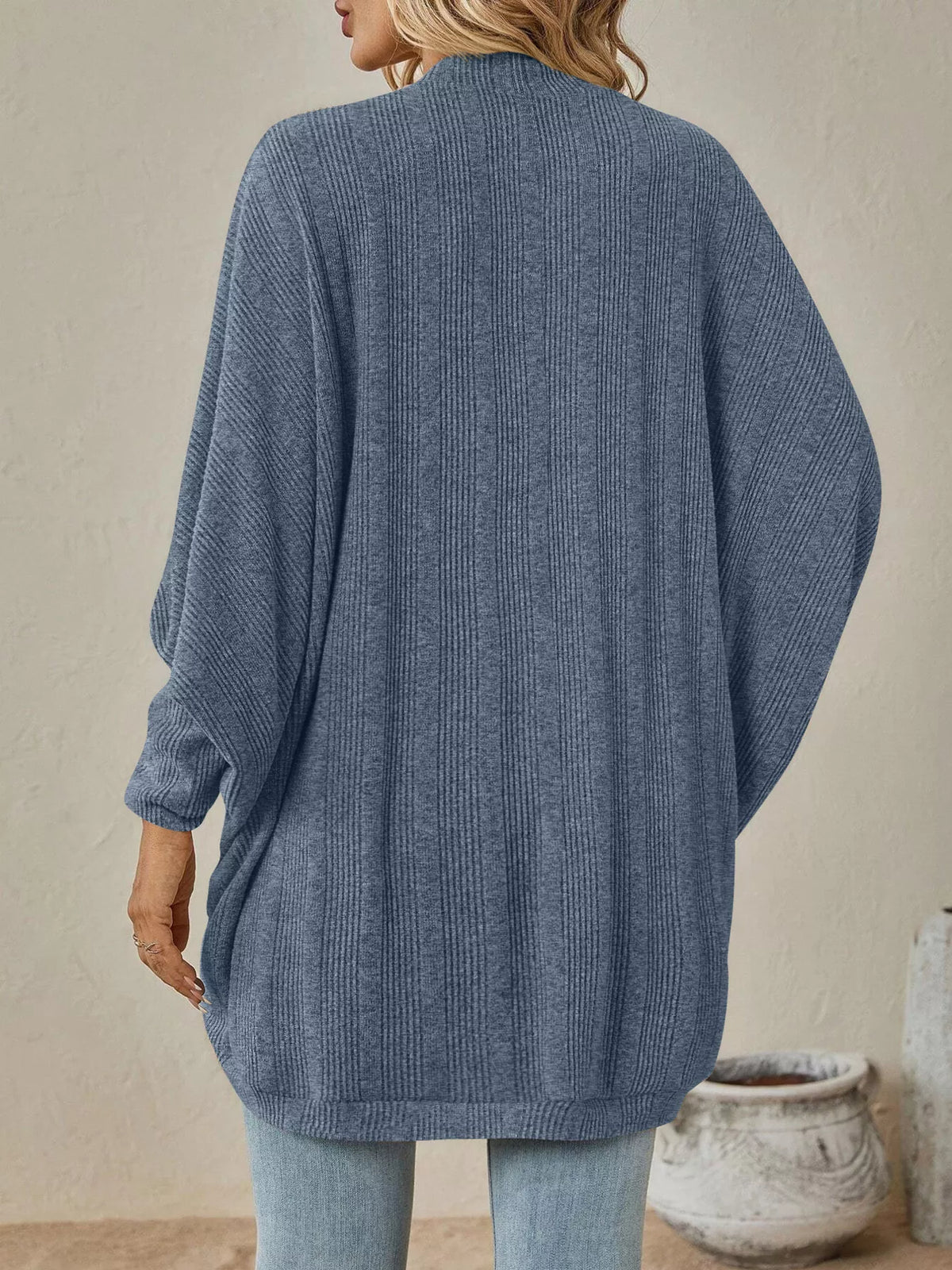 Open Front Cocoon Cardigan