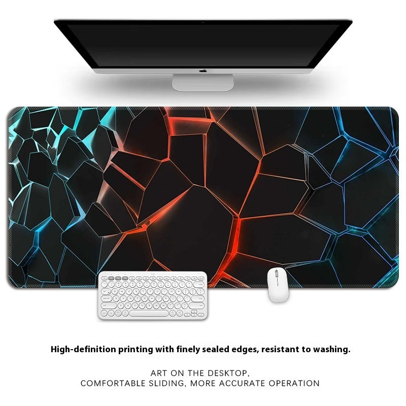 Thickened Overlock Computer Keyboard Table Mat