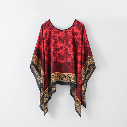 Pullover Shawl Outerwear Cover-up Multifunctional Scarf